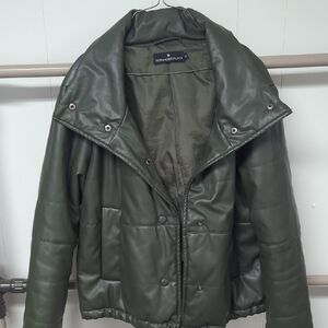 Pomander Place Olive Outerwear